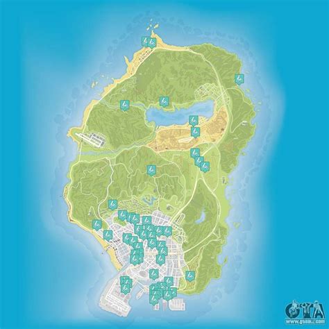 Stunt Jumps Locations — Interactive GTA 5/Online Map